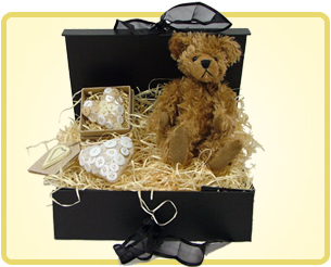 Bear & Button Hamper Box Bear & Button Hamper Box