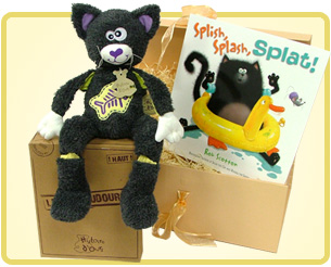Cheeky Black Cat Hamper Box Cheeky Black Cat Hamper Box
