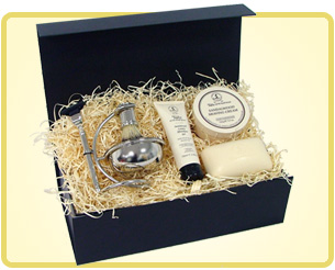 Classic Chrome Shaving Hamper Classic Chrome Shaving Hamper